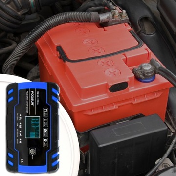 АВТОМАТИЧЕСКИЙ ВЫПРЯМИТЕЛЬ С ФУНКЦИЕЙ РЕМОНТА АККУМУЛЯТОРА 12В 24В