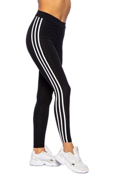 Legginsy adidas Adicolor 3-Stripes H09426 fitnes spodnie damskie 3 paski