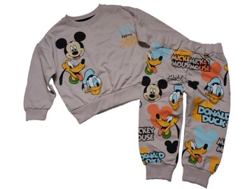 Piękny komplet dres 104-110 4-5 joggersy Mickey