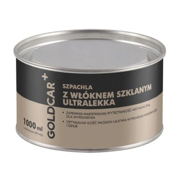 GOLDCAR+ ultralekka szpachla z włóknem szklanym 1L