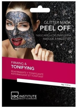 IDC GLITTER MASK MASKA UJĘDRNIAJACA Z BROKATEM