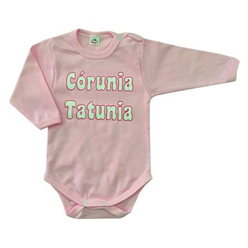Body długi rękaw 116 cm Córunia Tatunia - 5 lat