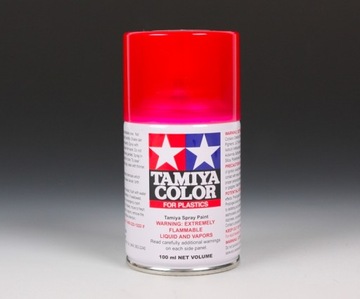 MODELARSKA FARBA W SPRAYU TAMIYA 100ml TS-74 CLEAR RED (TRANSPARENT)