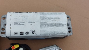 РЕМЕНЬ ПОДУШКИ БЕЗОПАСНОСТИ SKODA OCTAVIA II LIFT 1Z0880201AQH