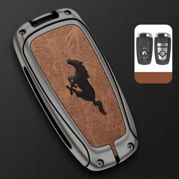 Металлический брелок и футляр для ключей Ford Mustang