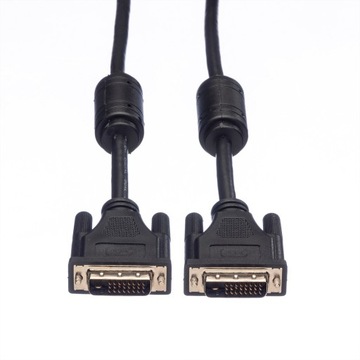 Кабель монитора DVI (24+1) Dual Link M/M, 5 м