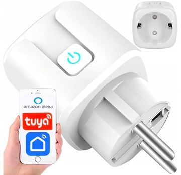 INTELIGENTNE GNIAZDKO WiFi SMART TUYA WATOMIERZ
