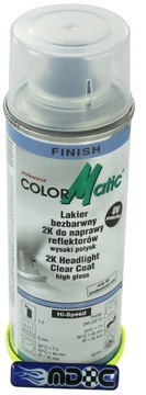 LAKIER BEZBARWNY lampy klosze naprawa Color Matic