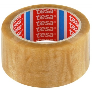 36x TAŚMA PAKOWA KLEJĄCA TESA 48/66 PRZEZROCZYSTA