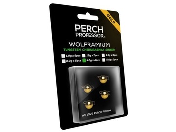 Perch Professor Wolframium czeburaszka wolframowa złota 4g - 4szt