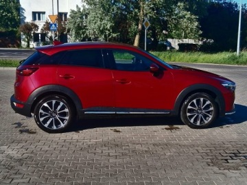 Mazda CX-3 Crossover Facelifting 2.0 Skyactiv-G 121KM 2019 Mazda CX3 2.0 121KM Tylko 31000 KM Przebiegu FULL LED Skóra Kamera EUROPA, zdjęcie 7