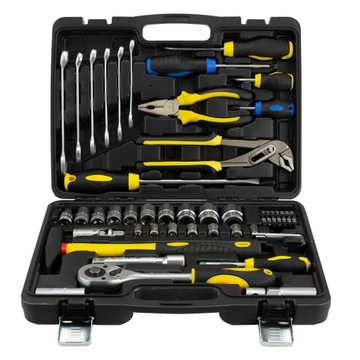 Набор инструментов, 56 шт. TOPEX 38D224.