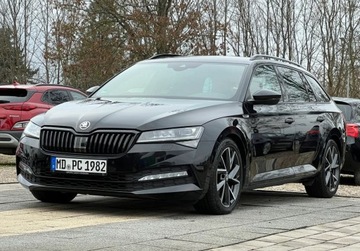 Skoda Superb III Scout 2.0 TDI SCR 200KM 2022 Skoda Superb 2.0TDI 200KM 4x4 Sportline Xenon Led Navi Pol Skora Virtual O