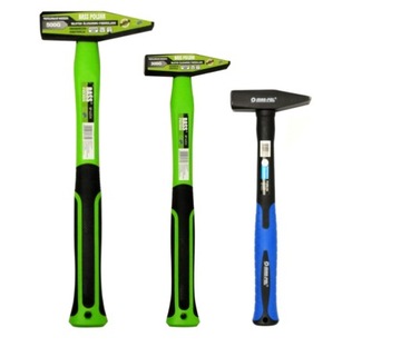 НАБОР BASS LOCKSTOCK HAMMER ИЗ 3 МОЛОТОК ИЗ СТЕКЛОСТЕКЛА