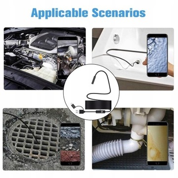 Модернизированная 8-мм камера для промышленной канализации