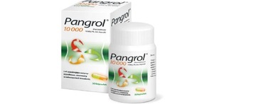 Pangrol 10 000, 50 kaps trzustka enzymy trawienie