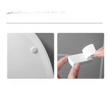 CREATIVE КРЫШКА-ЛИФТ ДЛЯ УНИТАЗА АКСЕССУАРЫ ДЛЯ ВАННОЙ КОМНАТЫ 6 ШТ.