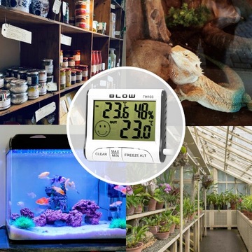 ТЕРМОМЕТР, ГИГРОМЕТР, ИЗМЕРИТЕЛЬ ВЛАЖНОСТИ, ЦИФРОВОЙ 5-в-1