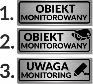 Доска ОБЪЕКТ НАБЛЮДЕНИЯ, ALU доска, 30x10 см