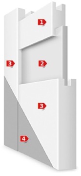 Недорогие межкомнатные двери INVADO DOMINO 4