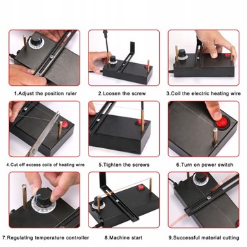 Druciarka - przyrząd do cięcia tasiemek i wstążek