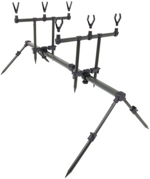 STANOWISKO KARPIOWE STOJAK WĘDKARSKI ROD POD NECO