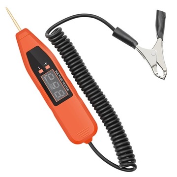 LAMPA TESTEROWA 12 V Z AKUMULATOREM WSKAŹNIKA NAPIĘCIA
