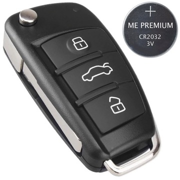 AUDI A2 A3 A4 A6 A8 Q3 Q5 Q7 KLUCZYK PILOT OBUDOWA
