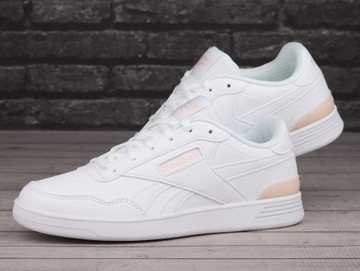 Buty sneakersy damskie Reebok COURT ADVANCE CLIP WHITE