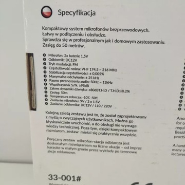 Беспроводной набор микрофона Микрофон 50 м