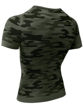 Мужская термоФУТБОЛКА Sesto Senso треккинговая ФУТБОЛКА CAMO - M