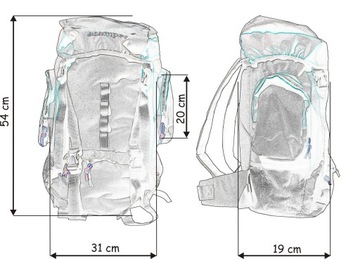 ТУРИСТИЧЕСКИЙ РЮКЗАК ACAMPER 35Л