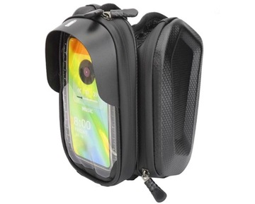 ВОДОНЕПРОНИЦАЕМАЯ ВЕЛОСИПЕДНАЯ СУМКА ДЛЯ РАМЫ ВЕЛОСИПЕДНЫЙ ЧЕХОЛ ДЕРЖАТЕЛЬ ДЛЯ ТЕЛЕФОНА 7 ДЮЙМОВ