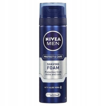 NIVEA MEN PIANKA DO GOLENIA 200ML PROTECT CARE