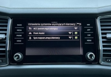 Skoda Kodiaq I SUV Facelifting 1.5 TSI 150KM 2023 Skoda Kodiaq Pakiet Comfort, ACC, CarPlay, GPS, Podgrzewane fotele, Kamera, zdjęcie 30