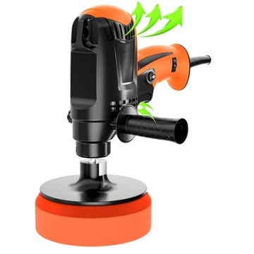 polerka samochodowa maszyna polerska z regulacją 980 W + 14 x Gąbki