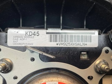 MAZDA CX-5 2012-2016 ULOŽENÍ VZDUCHOVÁ ŘIDIČE