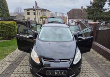 Ford C-MAX II Minivan 1.0 EcoBoost 125KM 2014 Ford C-MAX Auto Krajowe Bezwypadkowe Zadbane Jeden wlasciciel Polecam, zdjęcie 2