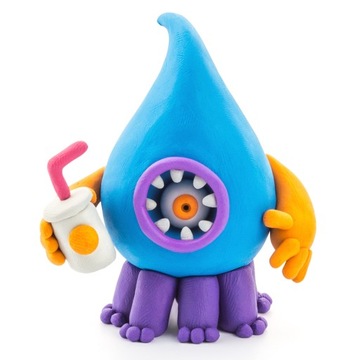 HEY CLAY BESTIE Пластиковая глина 15 ЦВЕТОВ + APKA + инструменты