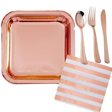 Салфетки бумажные белые с золотыми полосками, 10 шт.