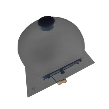 MINI DELUXE Печь для хлеба для пиццы 80х80 маленькая легкая 300кг