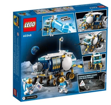 LEGO CITY BLOCKS LUNAR ROVER КОСМОНАВТ ПОДАРОК ​​ДЛЯ ДЕТЕЙ 6, 7, 8 ЛЕТ