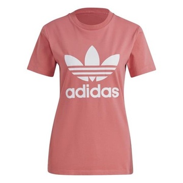 T-shirt Damski adidas GN2907 TREFOIL Różowy 40