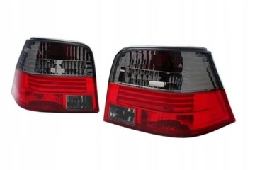 SVĚTLA GOLF 4 97-03 RED SMOKE NEON DEPO