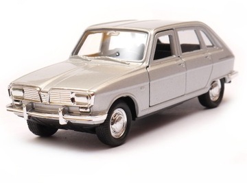 Renault 16 1:34-39 model metalowy WELLY srebrny