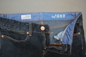 Modne Spodenki jeans Gap 26/2L S 36 Skinny z USA