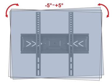 Универсальное крепление для телевизора 25-70 дюймов Поворотная вешалка для телевизора