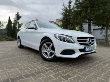 Mercedes Klasa C W205 Kombi Facelifting 1.6 180 156KM 2018 Mercedes C 180 Manual | Bezwypadkowy |Serwisowany