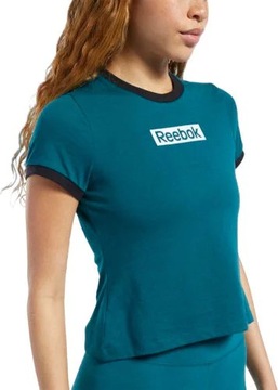 KOSZULKA DAMSKA SPORTOWA TRENINGOWA T-SHIRT ESSENTIALS LINEAR REEBOK M