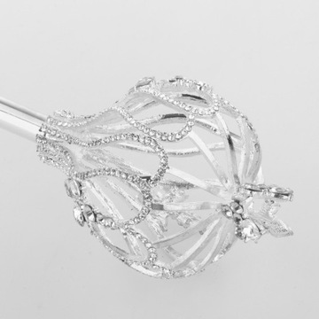 2 шт. Ручные скипетры принцессы со стразами для